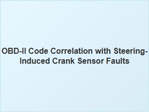 Decoding Steering-Related Crank Sensor Faults